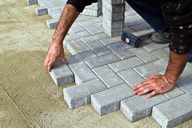 Paver Driveway Replacement in Blue Grass, IA